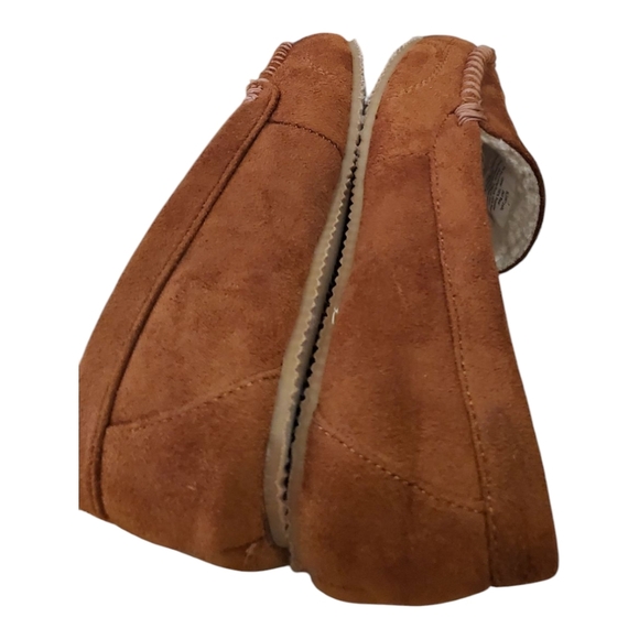 Woman's Slippers POLO RALPH LAUREN Dezi BEAR Moccasin Slipper Size 7 (NWOT?) - Picture 2 of 12